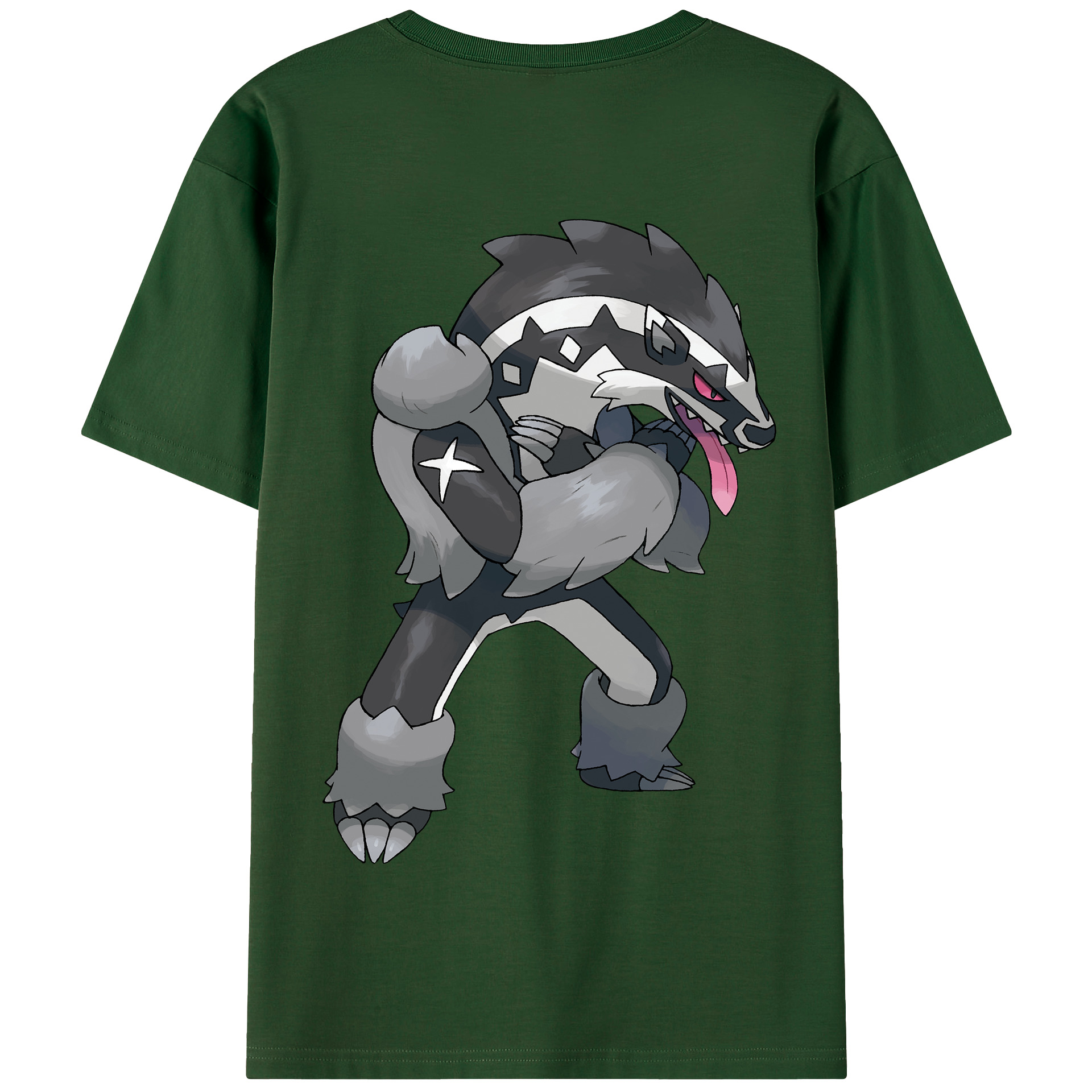 （画像用） ポケットモンスター Pokémon 綿100％半袖Tシャツ（背面プリント）